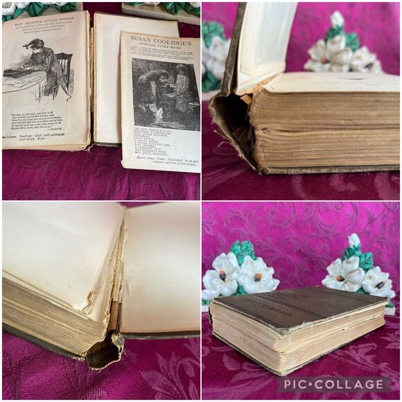 1903 Antique Books: Little Women Series (3 Volume Set) by Louisa May Alcott - Picture 5 of 10
